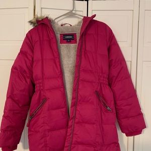 Lands End girls parka size Large